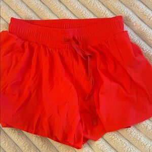 Women's Red Shorts